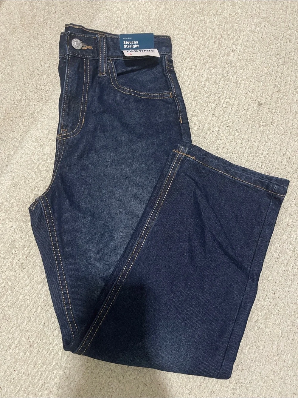 NWT- Old Navy - girl’s 10. Slouchy Straight